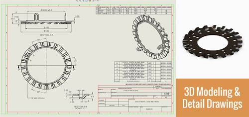 3D Modeling and Detail Drawings