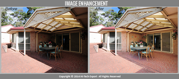 Sample image of our image enhancement service